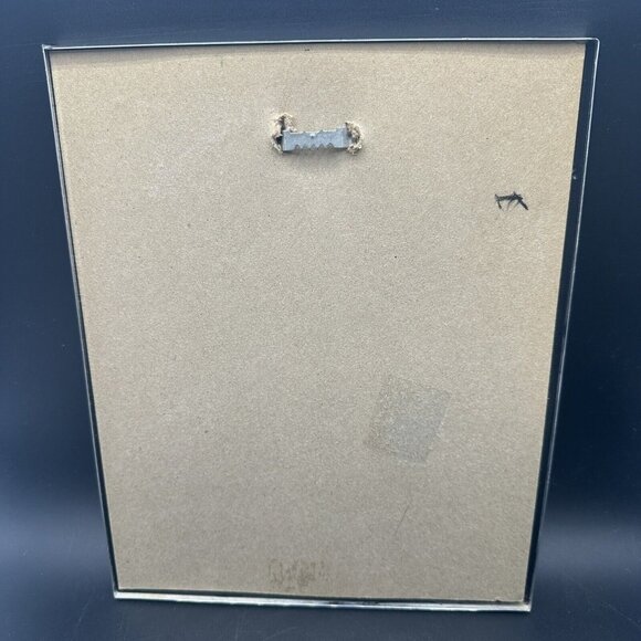 Vtg Framed Print Watercolor Boy Girl in Bathtub Thats The Difference Funny 1980s - Picture 7 of 12